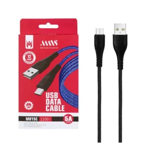 کابل شارژ ام ان اس مدل MNS USB Type-C Cable 110cm M015C