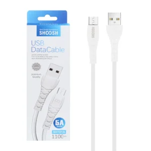 کابل فست شارژ MICRO USB شوش SHOOSH SH-101A 5A 110CM