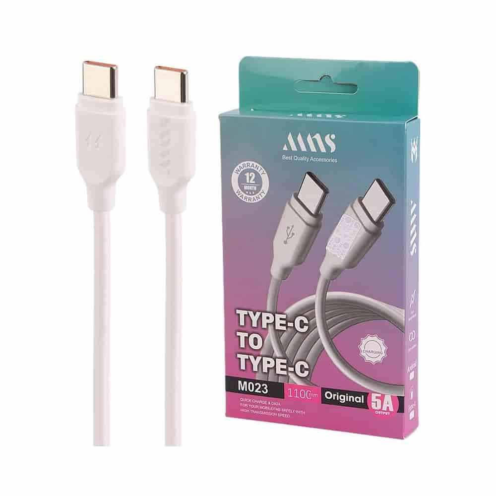 کابل شارژ ام ان اس مدل MNS Type-C - Type-C Cable 110cm M023C